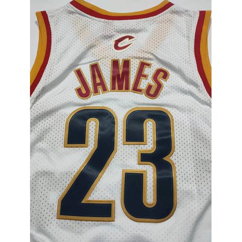 Cavaliers White Retro Jersey