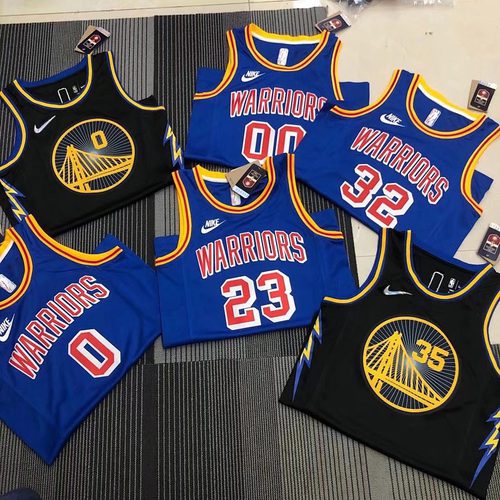 Warriors 75th Anniversary Heat Pressed Jersey