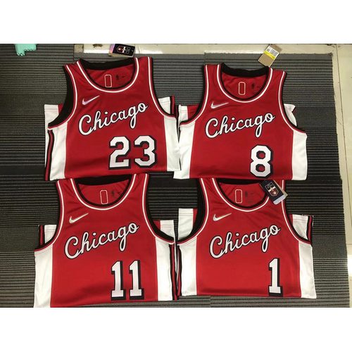 Bulls 75th Anniversary Heat Pressed Jersey