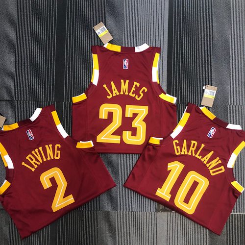 Cavaliers City Edition Heat Pressed Jersey