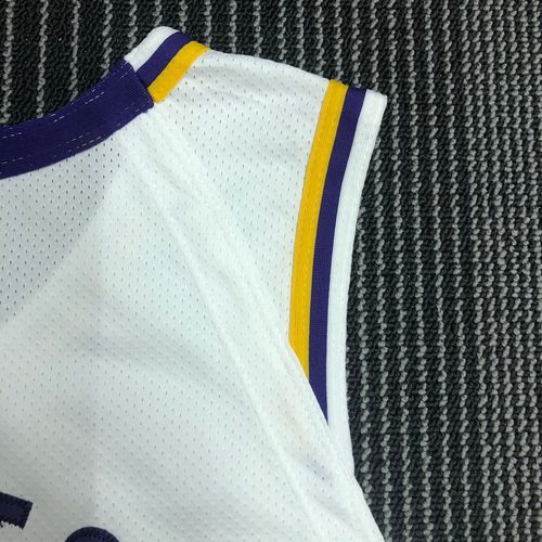 Lakers #6 LeBron James White Jersey