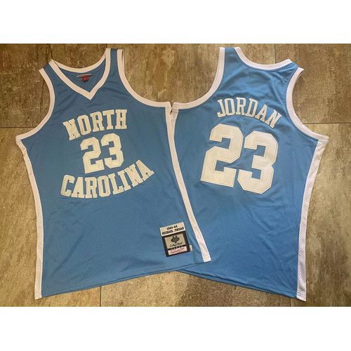 North Carolina Tar Heels #23 Michael Jordan Blue Jersey