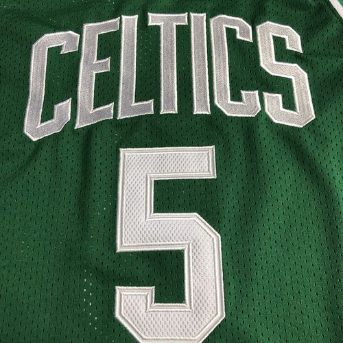 Celtics #5 Kevin Garnett Embroidered Jersey S-XXL