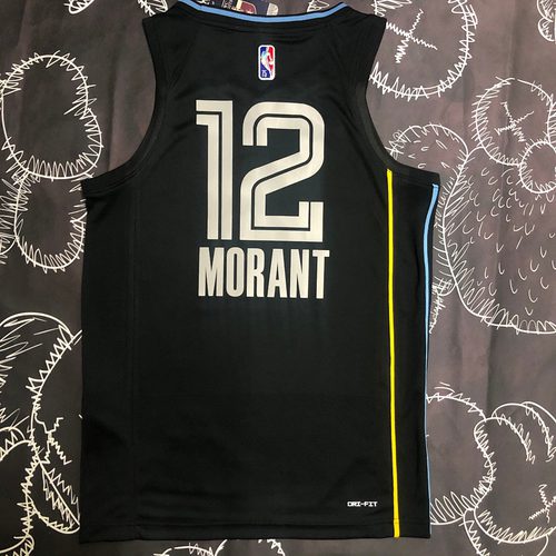 Ja Morant #12 Heat Pressed Jersey