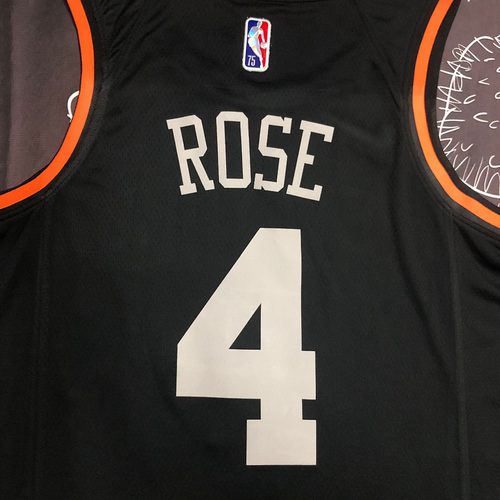 Derrick Rose #4 Heat Pressed Jersey