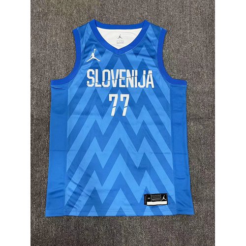 Team USA Luka Doncic Blue Jersey