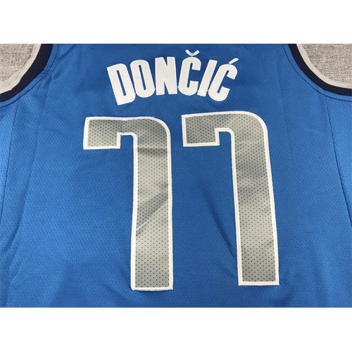 Mavericks #77 Blue Jersey
