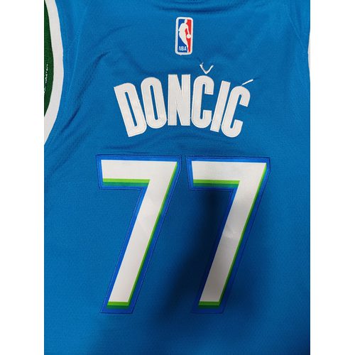 Mavericks Luka Doncic Blue Jersey