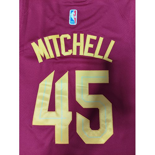 Cavaliers Donovan Mitchell Red Jersey