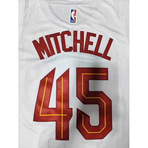 Cavaliers Donovan Mitchell White Jersey