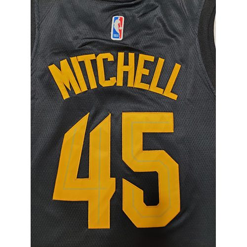 Cavaliers Donovan Mitchell Black Jersey