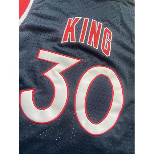 Knicks #30 Navy Blue Retro Jersey
