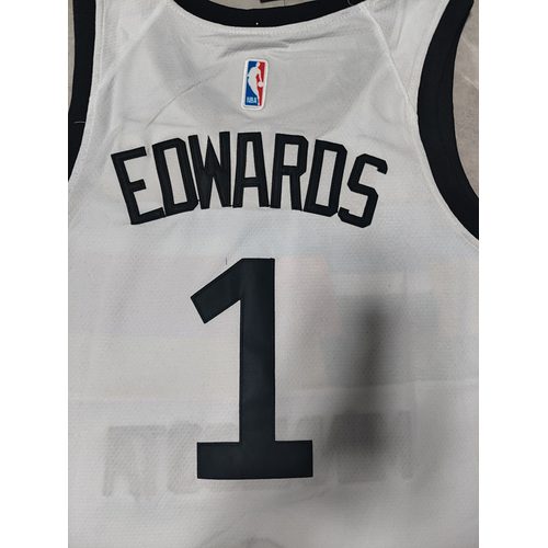 Timberwolves White Jersey