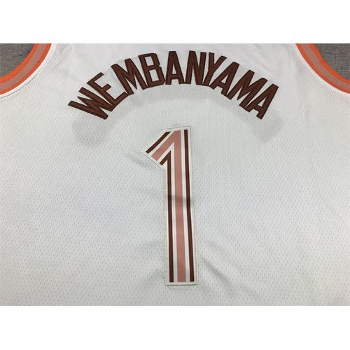 Spurs #1 White City Edition Jersey