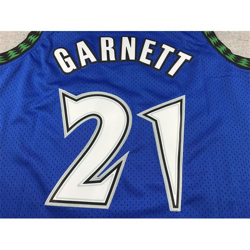 Timberwolves Blue Retro Jersey