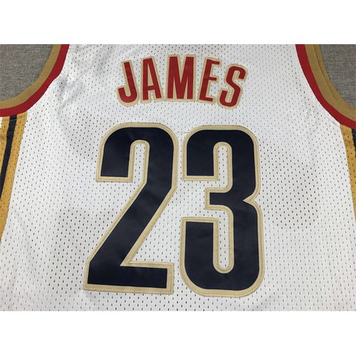 Cavaliers White Retro Jersey