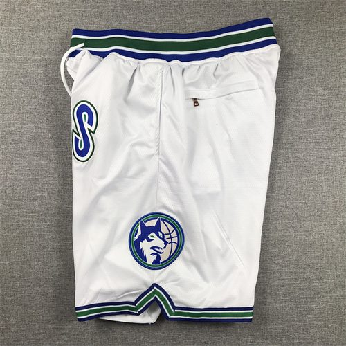 Timberwolves White Jersey