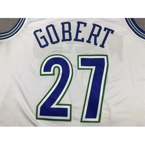 Timberwolves White Jersey