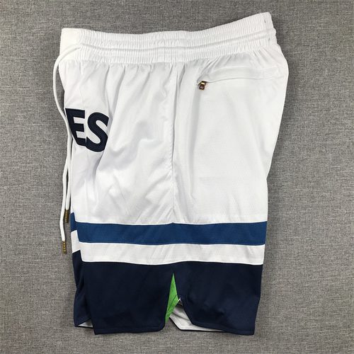 Timberwolves White Jersey