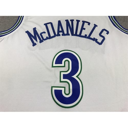 Timberwolves White Jersey