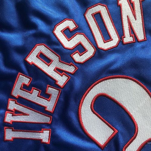 76ers #3 Blue Jersey
