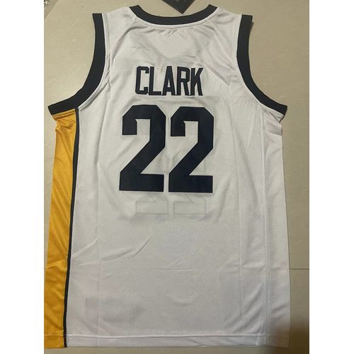 Caitlin Clark #22 White Jersey
