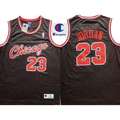 Bulls Michael Jordan Black Jersey