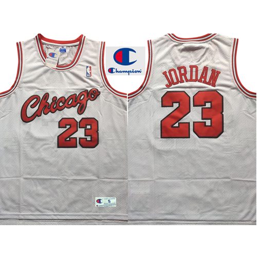 Bulls Michael Jordan White Jersey