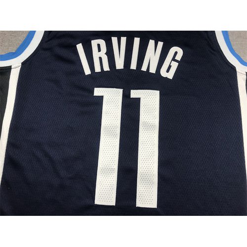 Mavericks #11 Navy Blue Statement Jersey