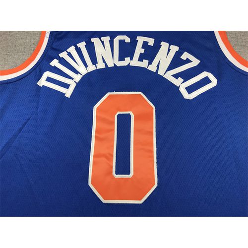 Knicks #0 Blue Jersey