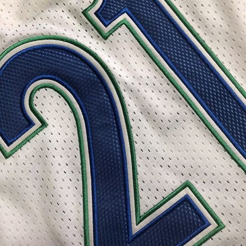 Timberwolves #21 White Retro Jersey S-XXL