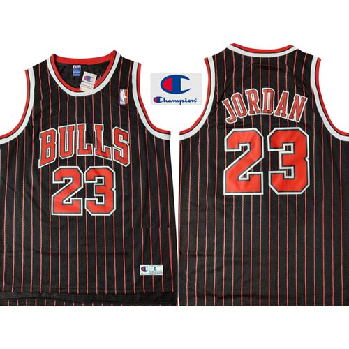 Bulls Michael Jordan Black Retro Jersey