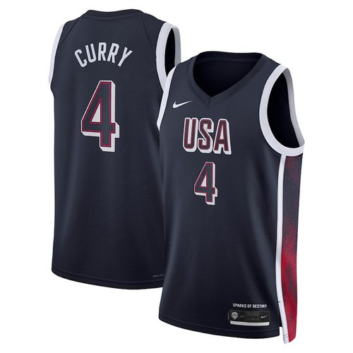 Team USA Navy Blue Swingman Jersey