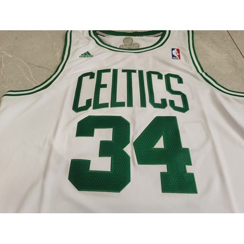 Celtics #34 Paul Pierce White Jersey