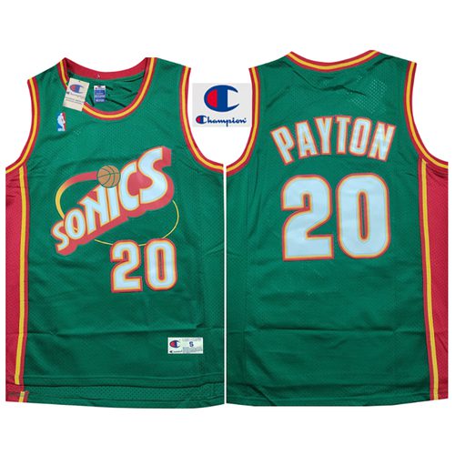 SuperSonics #20 Green Jersey