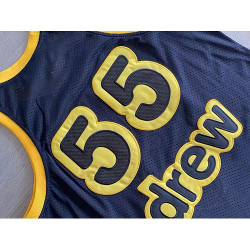 Black Embroidered Jersey