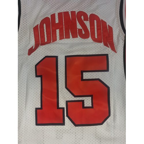 Magic Johnson White Jersey