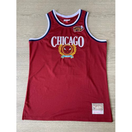 Bulls #23 Michael Jordan Red Jersey