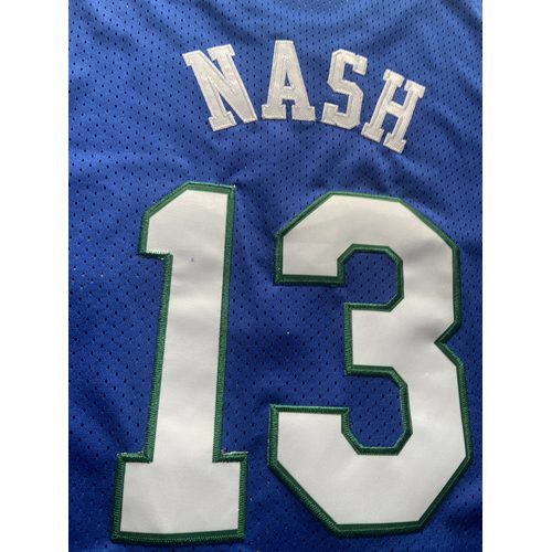 Mavericks #13 Steve Nash Blue Jersey