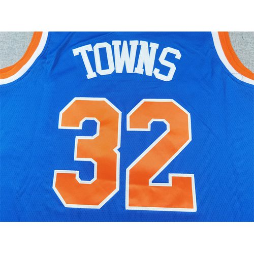 Knicks #32 Blue Jersey
