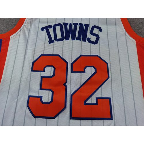 Knicks #32 White City Edition Jersey