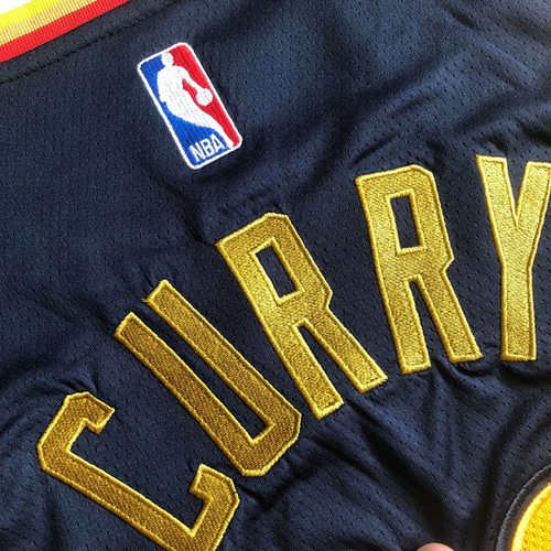 Warriors Stephen Curry Navy Blue City Edition Jersey XS-XXL