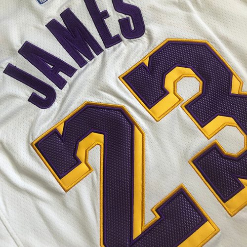 Lakers #23 White Retro Jersey XS-XXL