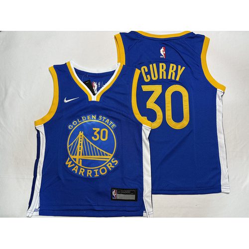 Warriors #30 Stephen Curry Swingman Jersey