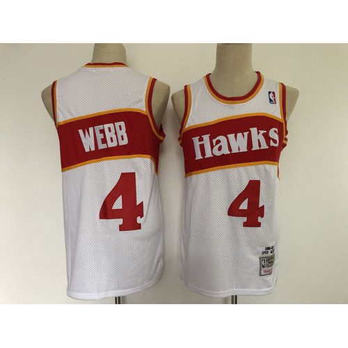 Eagles #4 White Retro Jersey