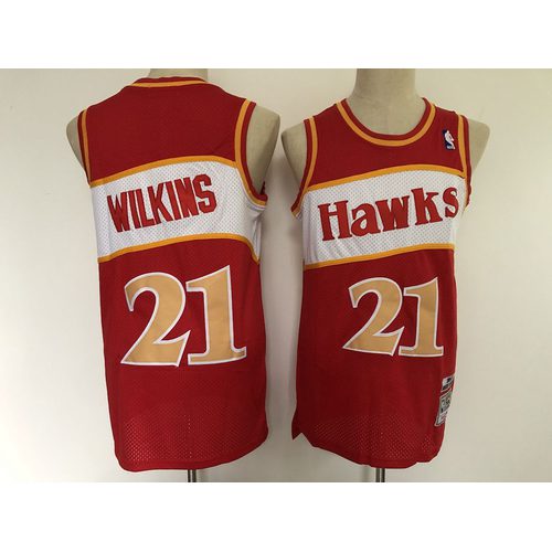 Eagles #21 Red Retro Jersey
