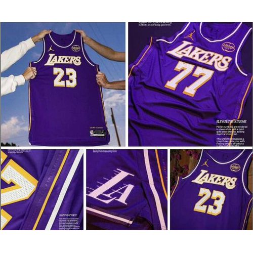 Lakers Purple City Edition Jersey