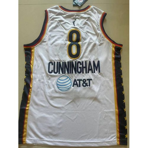 Caitlin Clark #8 White Jersey