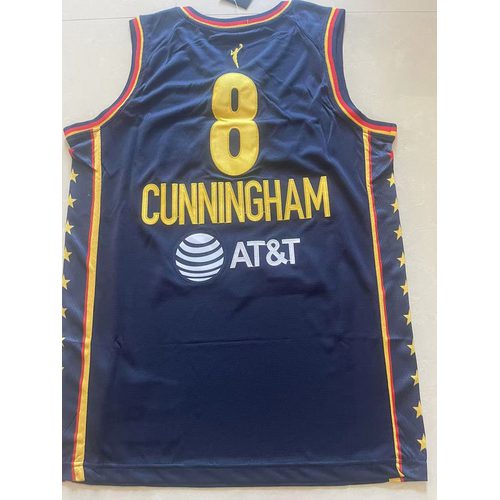 Caitlin Clark #8 Navy Blue Jersey