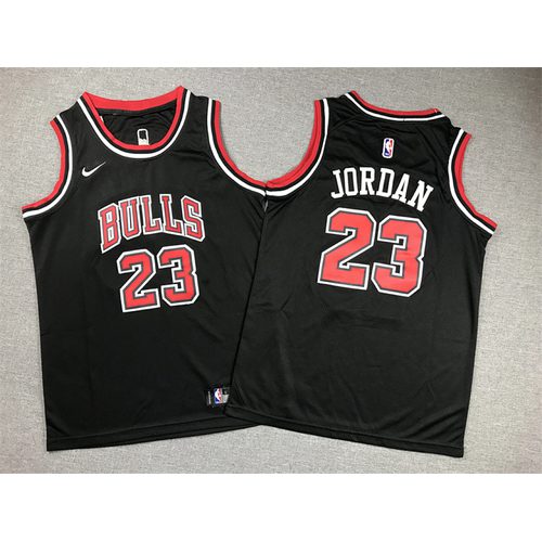 Bulls Embroidered Kids Jersey